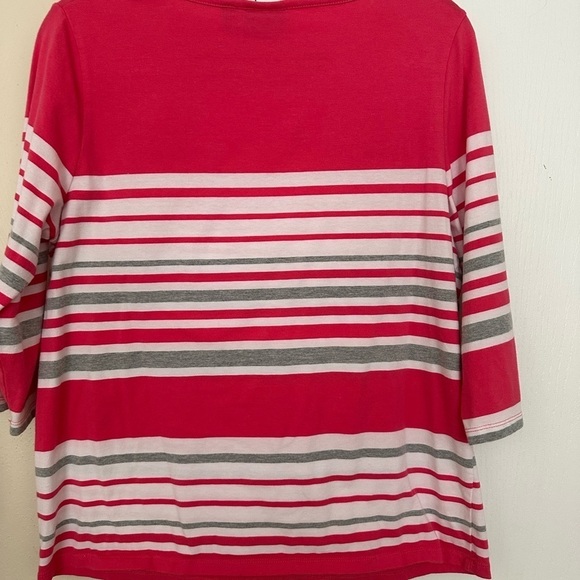 Onque Casual Embellished 3/4 Sleeve Top - Picture 4 of 5